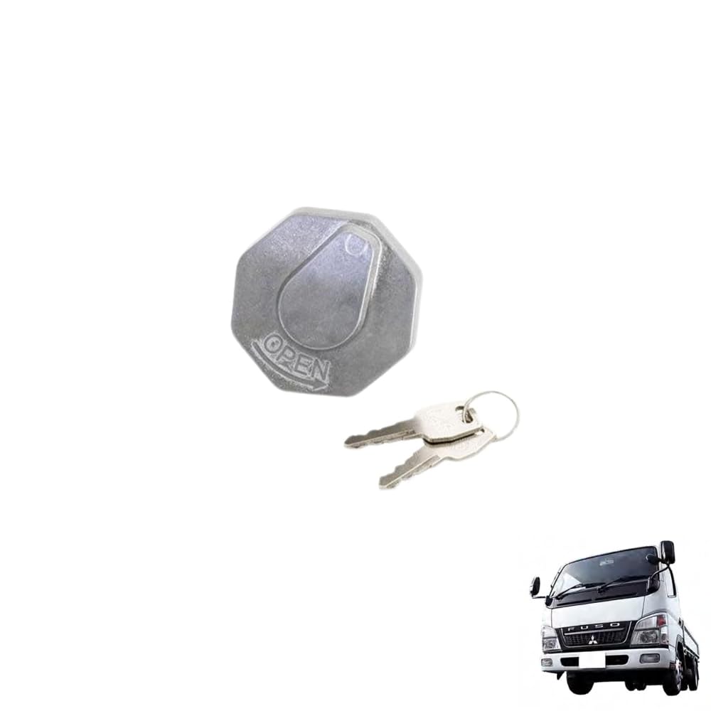 Крышка топливного бака Mitsubishi Fuso Generation Canter с замком для деталей интерьера Canter, Набор из 1 предмета, Грузовики, [Б/У]