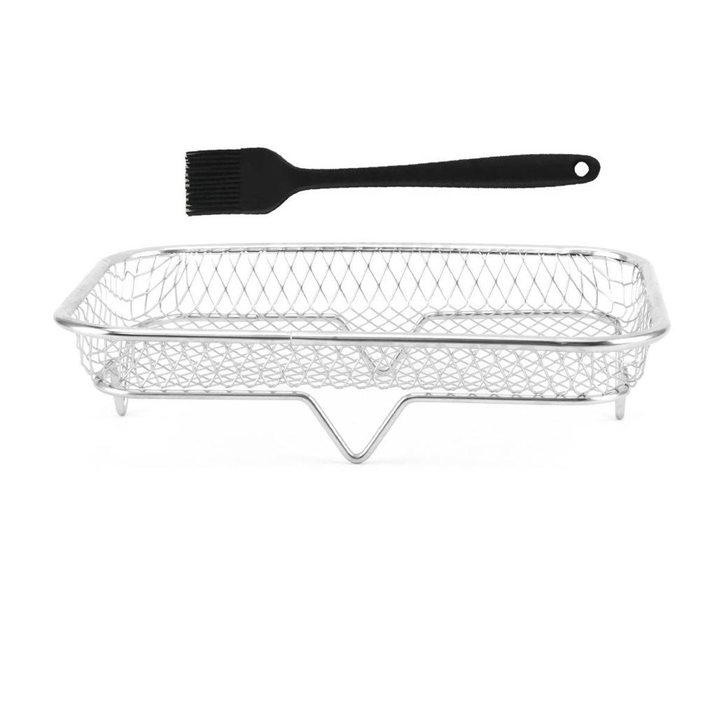 Air Fryer Universal Accessories Non-Stick Airfryer Tray Wire Rack Basket Kitchen Gadgets Multipurpose for Baking Cooking Tool