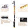Spinning Fishing Rod and Reel Combos 1.8m/2.1m Carbon Fiber with Fishing Reel for Sea Saltwater
