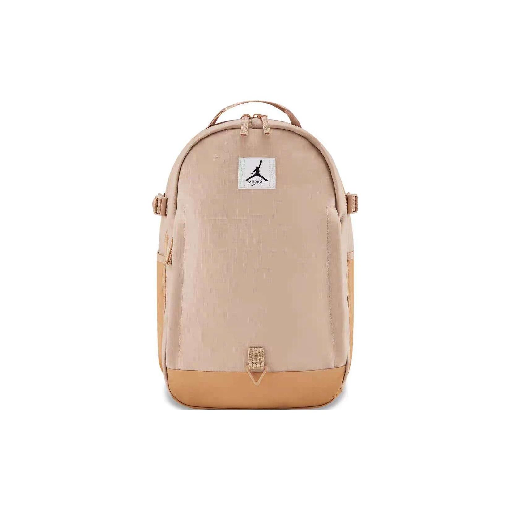 Jordan Logo Polyester Backpack Unisex Backpacks Yellow FV2899-200 Phellodendron