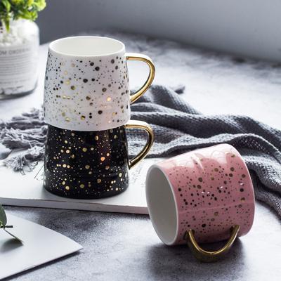 Kubek 350 ml w stylu europejskim, kubek do kawy, kreatywny kubek, ceramiczny kubek na prezent, kubek biurowy