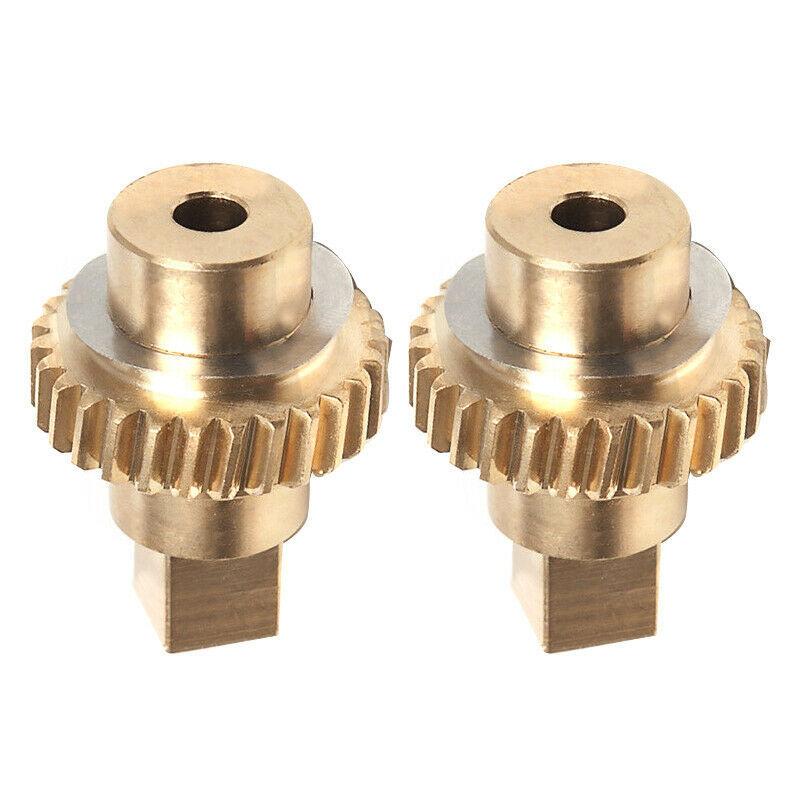 2pcs Twin Top Roof Motor Winglet Cog/Gears Brass For Vauxhall Opel Astra 93188313 13297951 13297952 93188314 Car Accessories