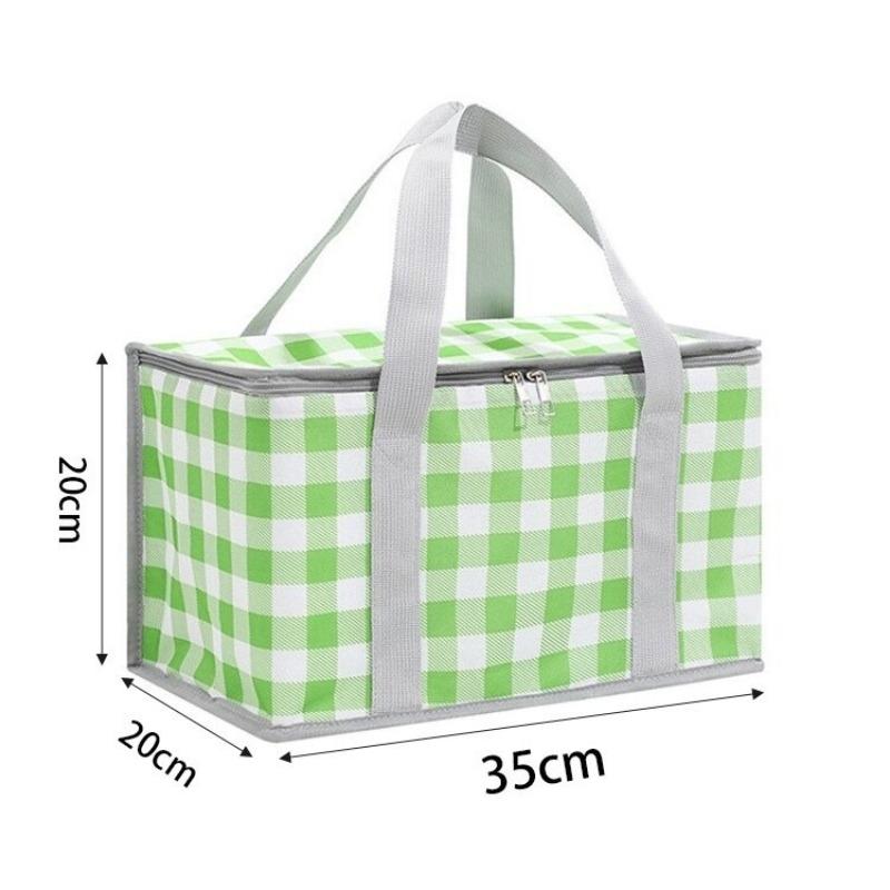 Outdoor Insulation Picnic Bag, Large Capacity Picnic Bag, Camping Picnic Basket, Travel Picnic Bag, Hand-held Lunch Bag