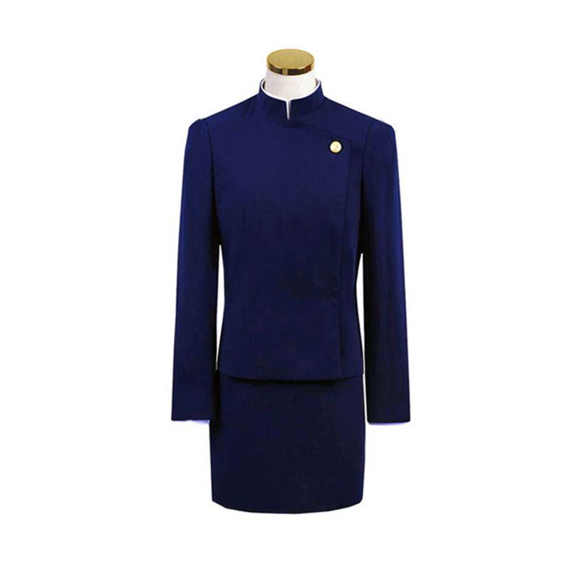 

Косплей костюм Маки Зенин из Магической битвы в зеленом парике на Хэллоуин, женская униформа Suit,L