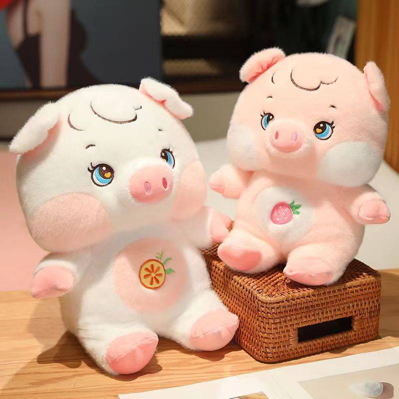Plush Pig Toy Stuffed Animal Plushie Pp Cotton Filling Pillow For Gift Children