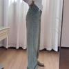 Women's Pear-Shaped Wide Leg Jeans - Plus Size, Slimming, Loose Fit, Autumn/Winter.