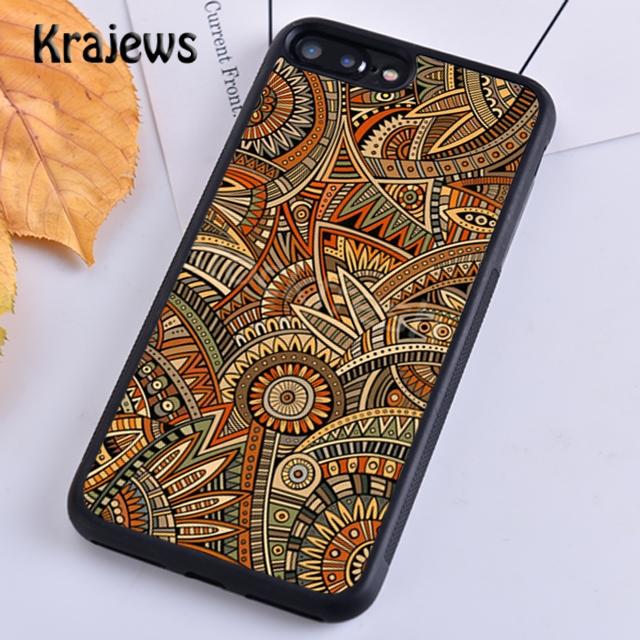 Krajews Maori Samoan Polynesian Tribal Phone Case For iPhone 17 Air 16 15 14 Plus 11 12 13 Pro Max Coque Shell Fundas