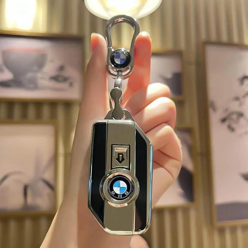 Car Sticker Hot 2025 Car Remote Key Case Cover Shell Bag For BMW Motorcycle F750GS F850GS K1600GT R1200GS LC ADV R1250GS ADV Car