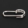 50PCS Powerful Oval Stainless Steel Fishing Clips Snaps Connector Interlock Accessories