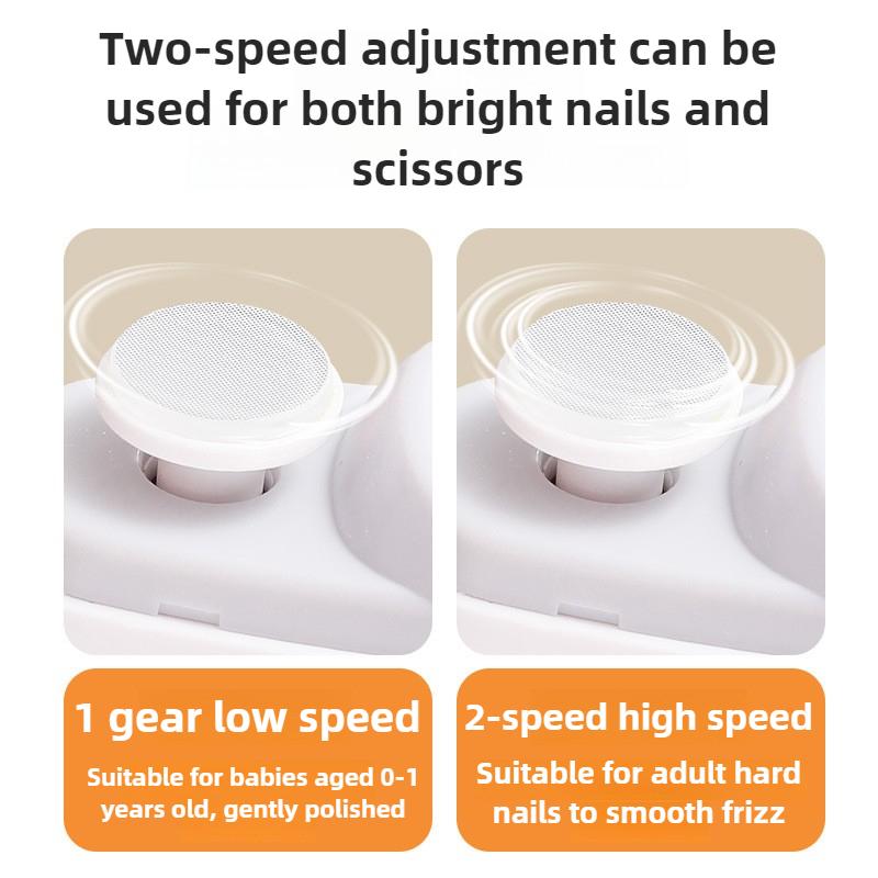 Multi Functional and Fully Automatic Home Nail Polisher Nail Polisher Nail Clipper Children's and Adult Anti Pinch Nail Clipper