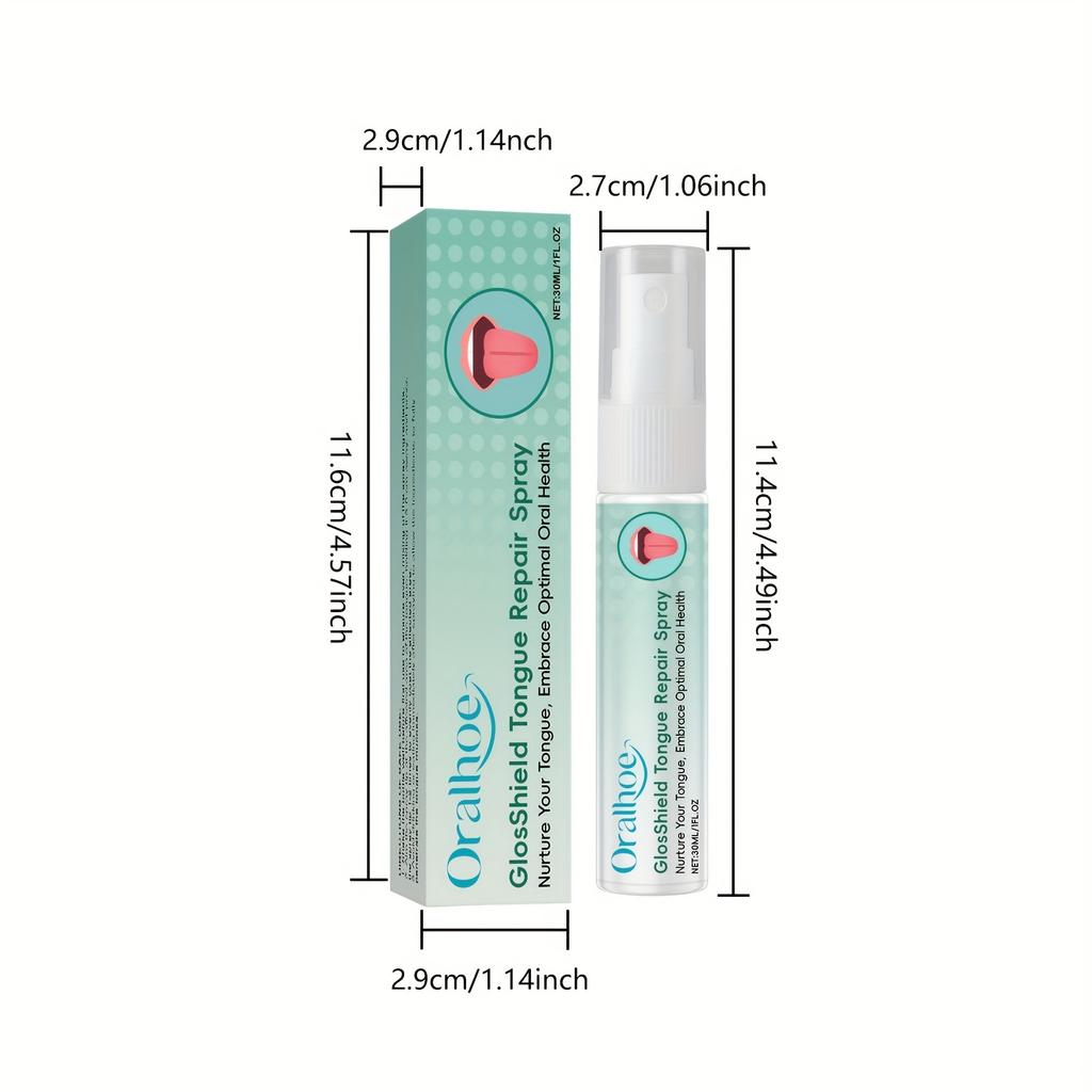 Tongue Care Spray, Fresh Breath, Oral Care Cleaning, Tongue Coating Cleaning, Portable Design, Easy To Use, Daily Oral Care Spray
