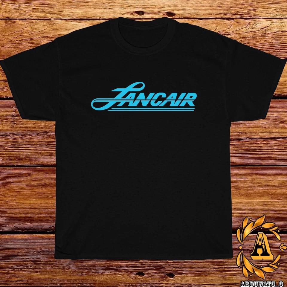 Lancair Aircraft Company Logo Black/ Grey/ White/ Navy / Red T-Shirt Size S-5XL 3XL