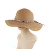 Ladies summer straw hat outdoor travel beach visor Japanese and Korean quality straw hat