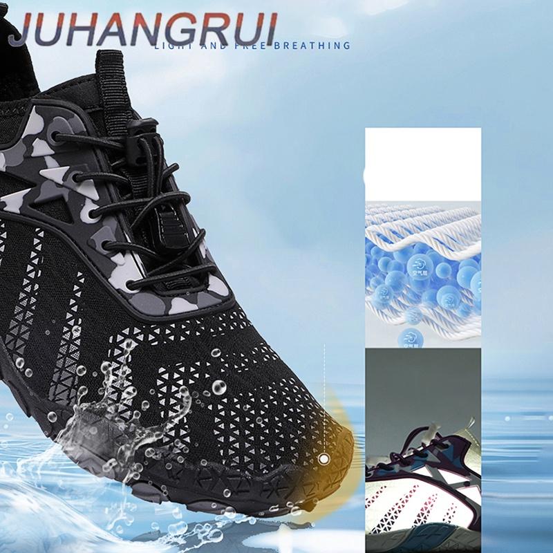 Men Women Quick-Drying Beach Aqua Shoes Barefoot Water Shoes Man Aquatic Sneaker Sports Athletic Walking Shoes Anti-Non Slip
