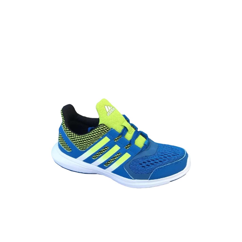 Adidas Hyperfast 2.0 K Versatile Comfortable Low-Top Kids Running Shoes Kids Running Shoes Blue Green S74784