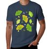 Dance of the leaves of Ginkgo TShirt Basic Short Sleeve TShirt for Unisex