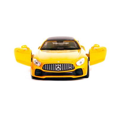 Welly 12cm Mercedes-AMG GTR Diecast Model Car, Gold