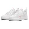New Nike Air Force 1 Low '07 Se White Red Mini Swoosh FZ7187-100