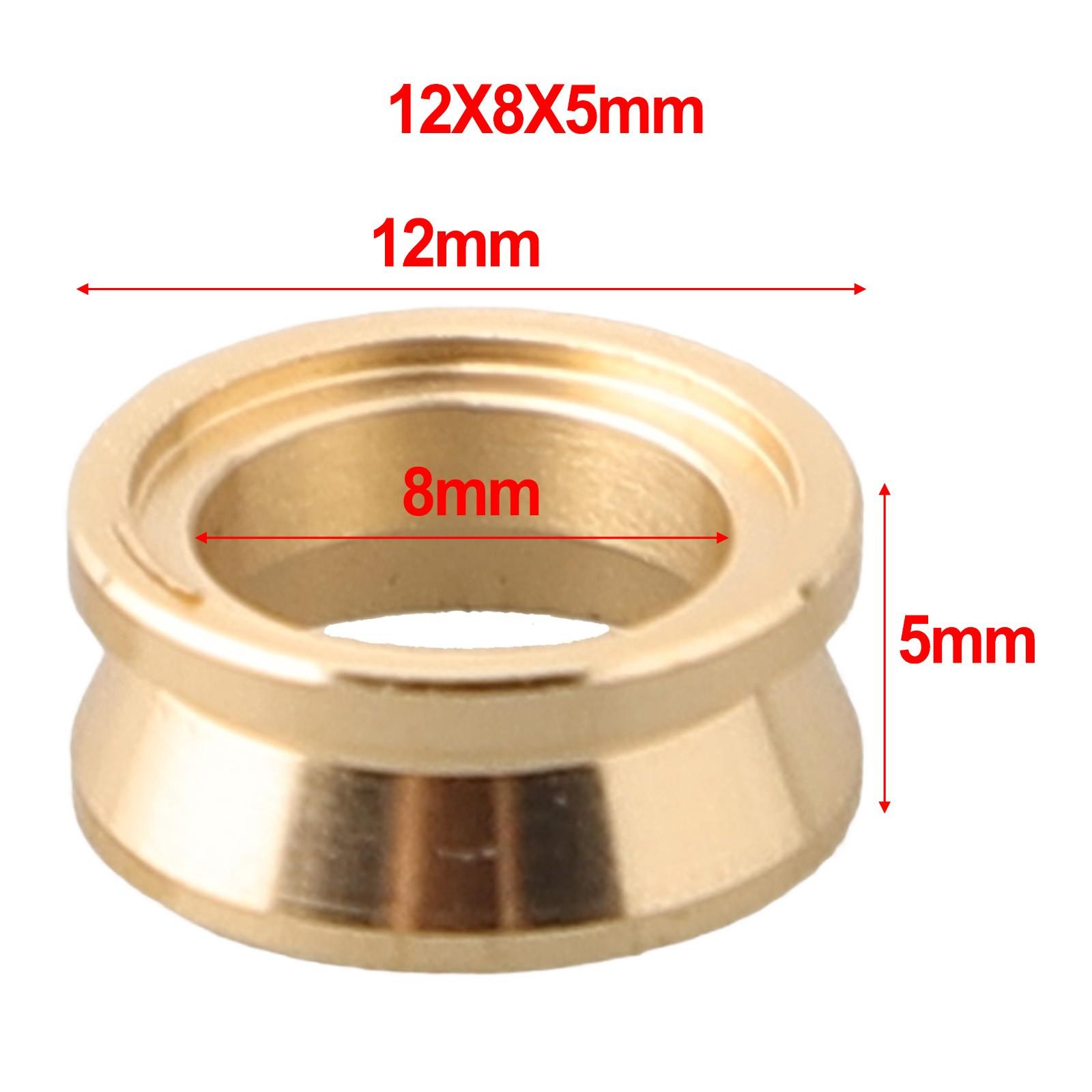 

Абсолютно новый наружный ролик лески латунное золотое направляющее кольцо высокой интенсивности 12*8*5mm A