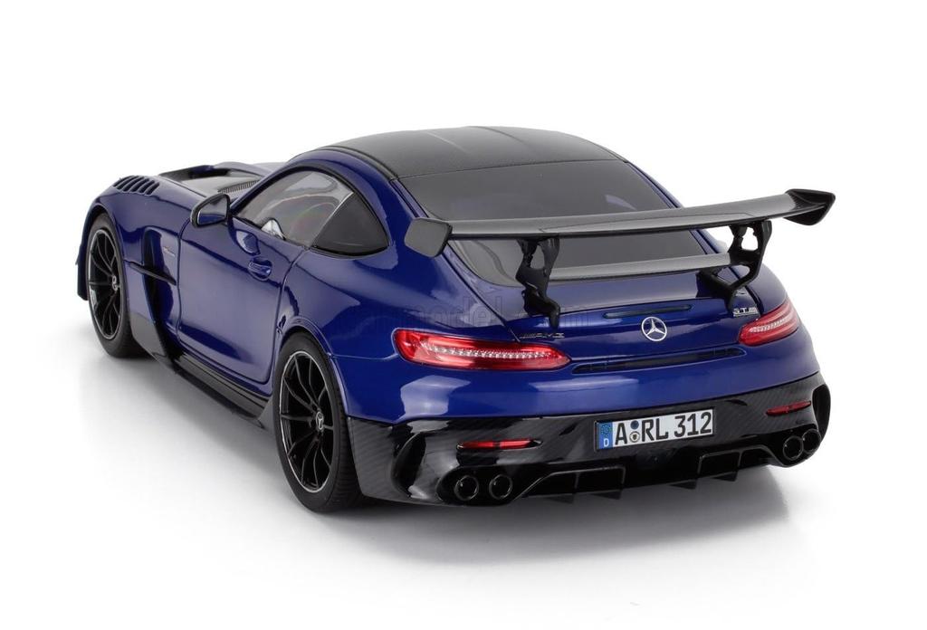 Norev scale AMG GT Black Series 2021 Blue diecast model car number 1/18 Mercedes-Benz (product 183908)