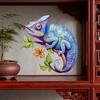 Lizard Animal Wall Stickers, Removable Anti-Static Waterproof Self-Adhesive PVC Decals for Kids Room Bedroom Bathroom Living Room Decor
