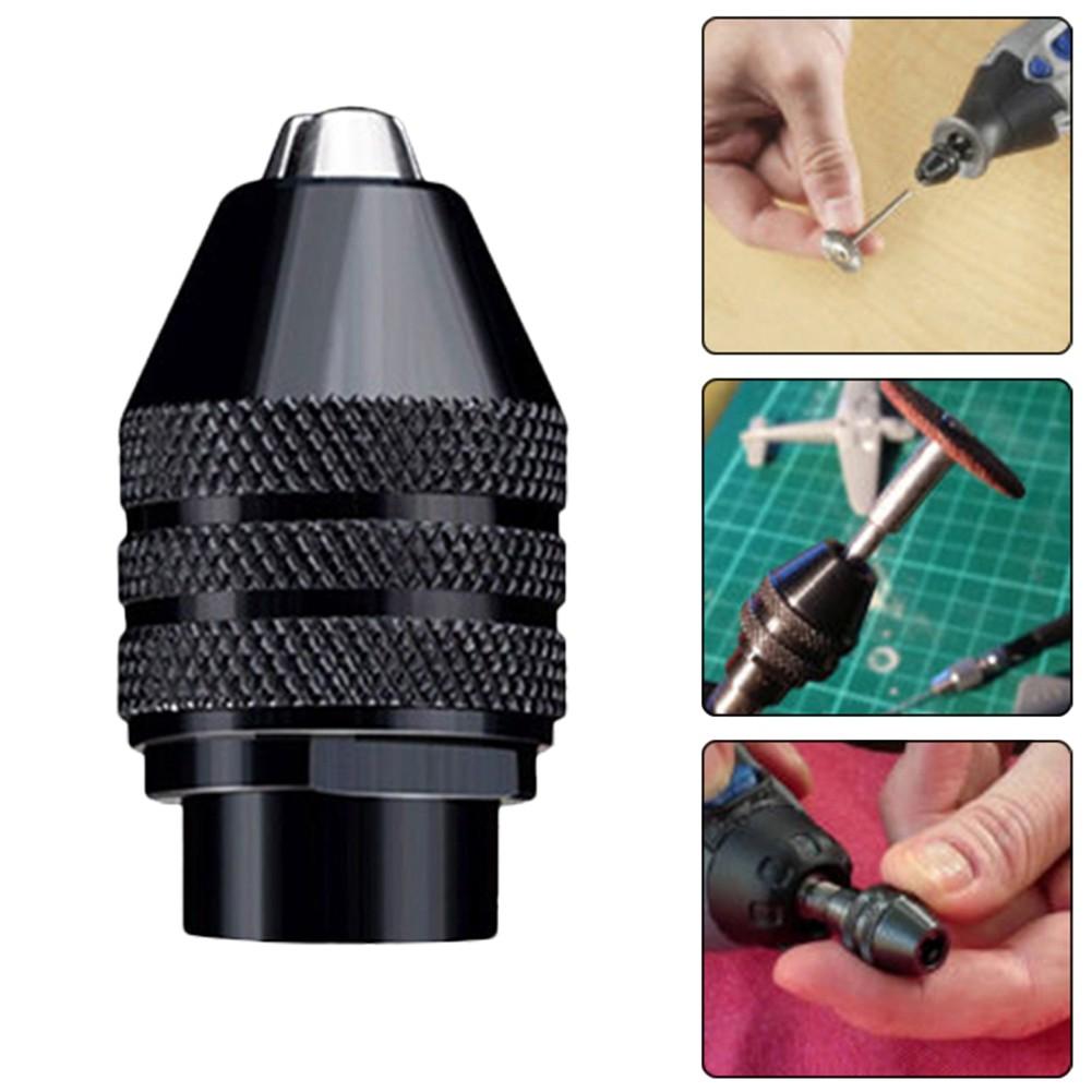 Converter Chuck Black Accessories Tool Drill bit For 4486 Rotary Tool Keyless Drill For Rotary Tool 4000 300 200