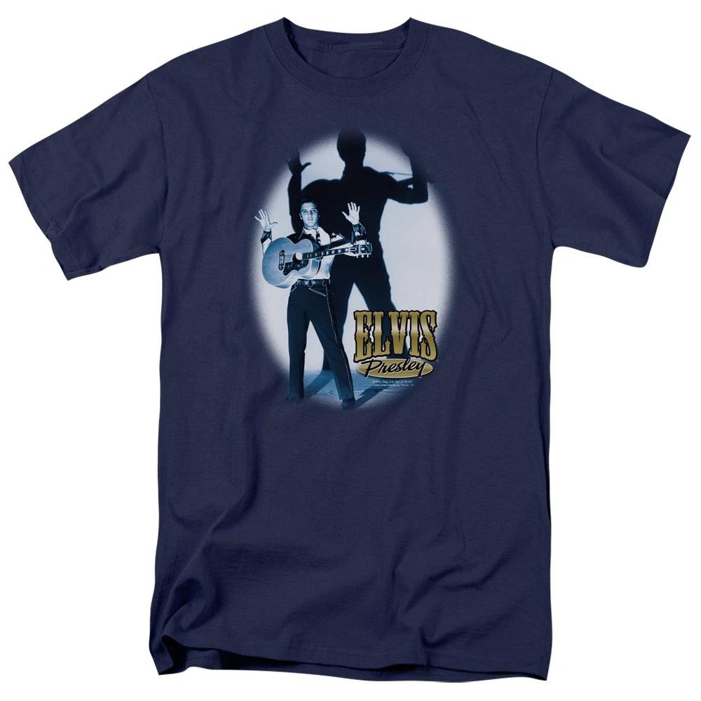 Elvis Presley - Hands Up - Unisex Short Sleeve Children s T-shirt - Blue 110