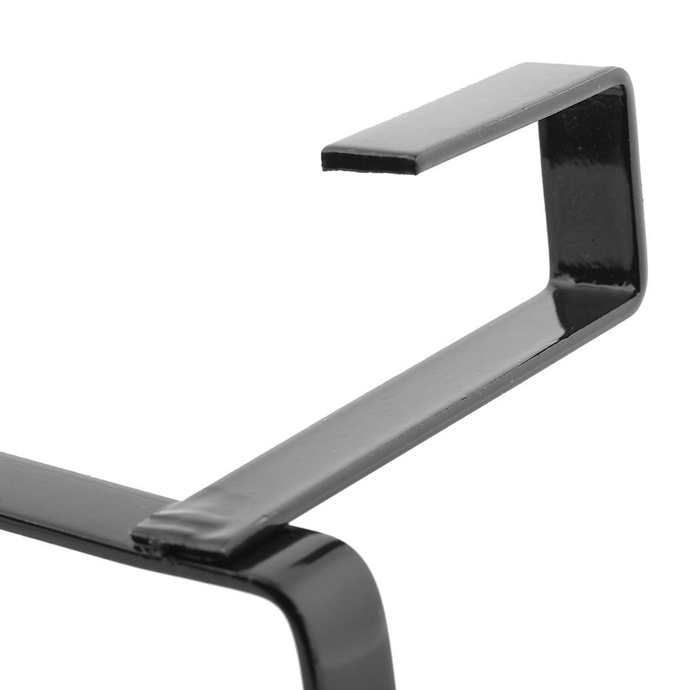 Rust Resistant Toilet Roll Holder,   for Kitchen, Bathroom, Garage With, No Drilling, Compact Space Under Cabinet for Cling Film, Aluminum Foi