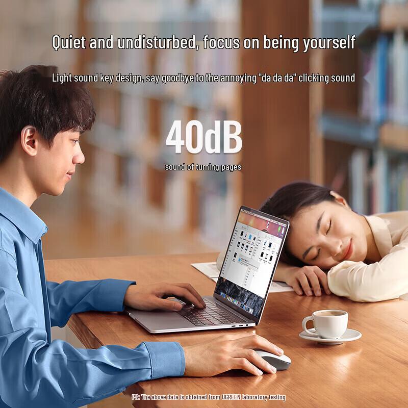 Ugreen Kabellose Bluetooth Dual-Mode Ergonomische Maus