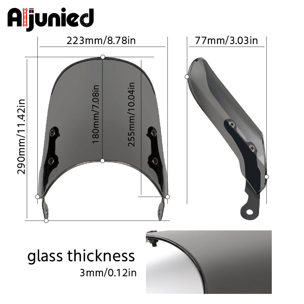 Windshield Fairing for Honda CB190SS/CB400 Motorcycles