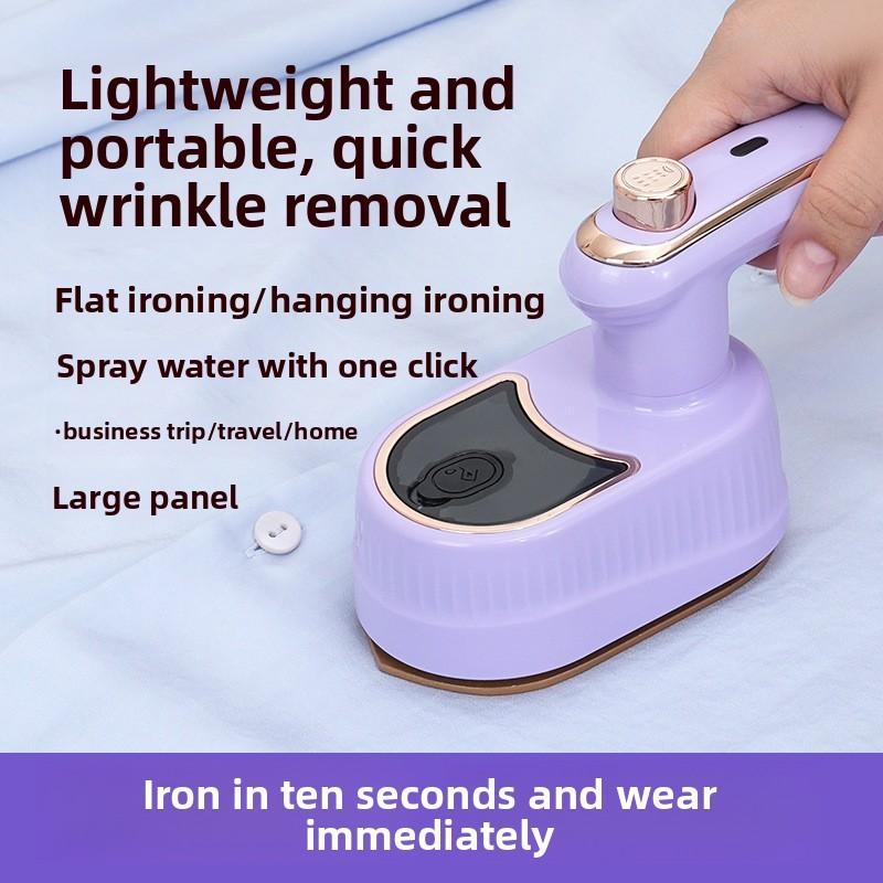 Handheld Foldable Portable Steam Iron Machine For Travel Home Garment Tool Care