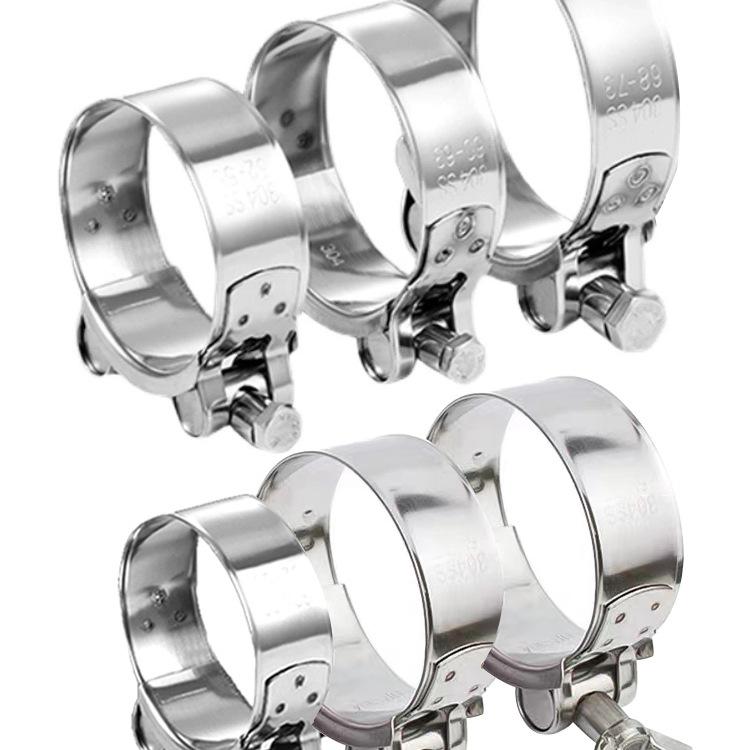 Heavy Duty 304 Stainless Steel European Style Pipe & Hose Clamps