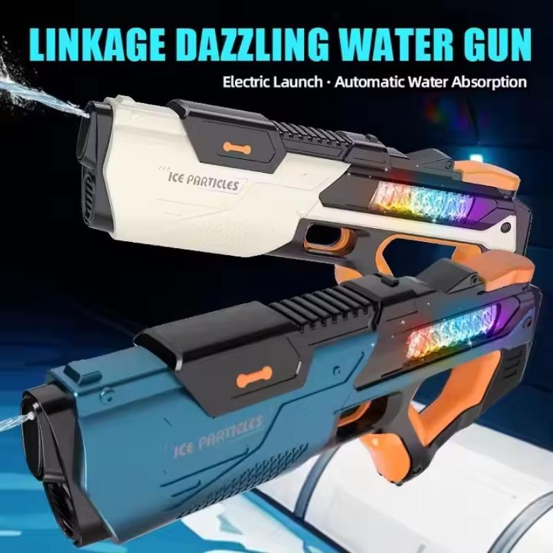 Kids Electric Water Gun Toys Aldult Full Automatic Absorption Water Pistol Children Summer Outdoor Long Range Shooting Games Toy