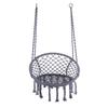 Nordic Style Cotton Rope Hanging Chair - Indoor/Outdoor Tassel Swing Hammock