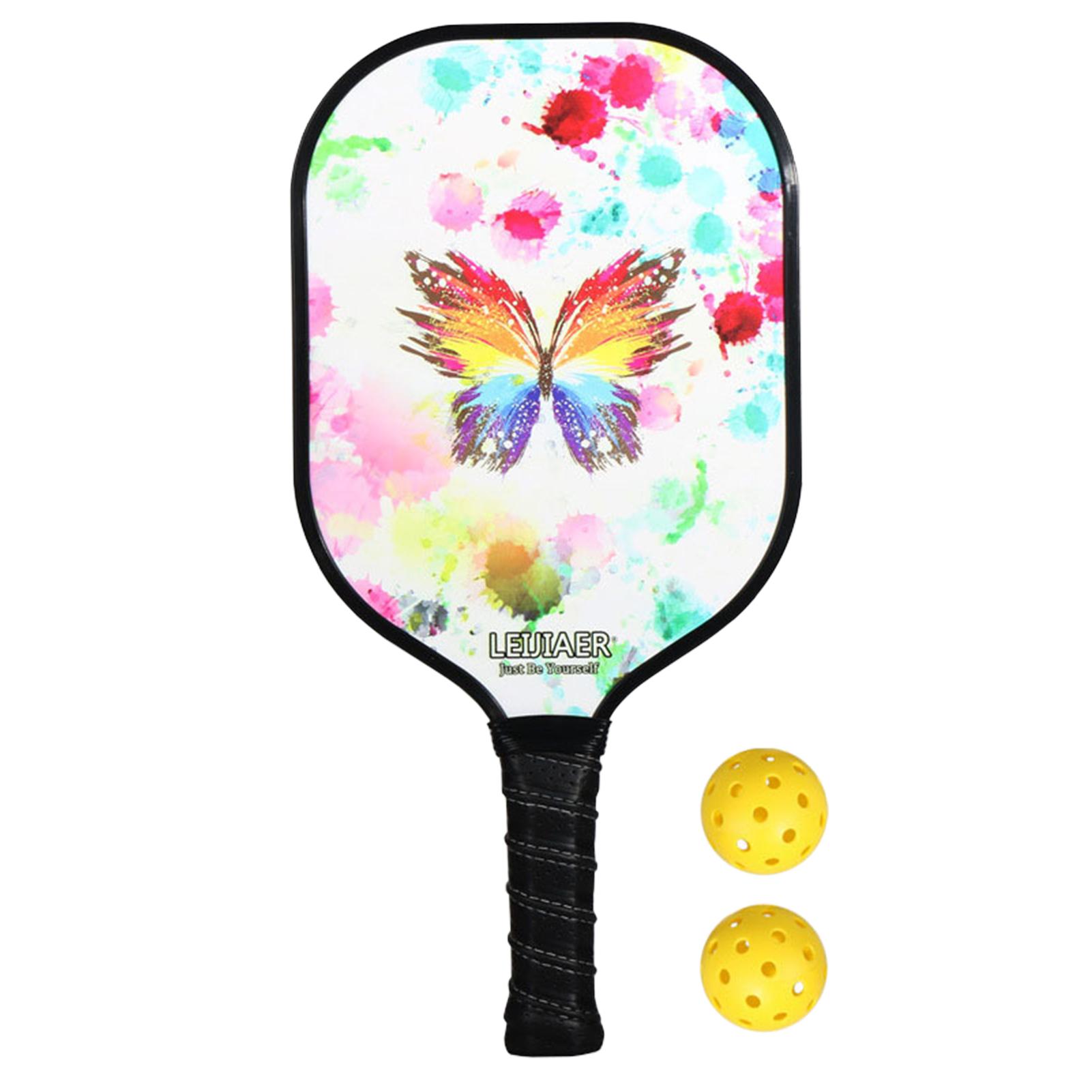 

Сверхлегкая ракетка Pickleball и набор шариков с поверхностью из углеродного волокна Ракетка Pickle Ball 1 ракетка с 2