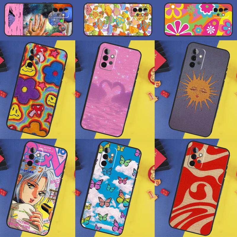 Vintage Aesthetic For Samsung Galaxy A13 A33 A53 A36 A26 A05 A06 A16 A54 A34 A14 A32 A52 A55 A35 A15 A56 Case