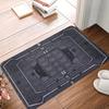 Abstract Geometric Carpet Mat - Line Art Modern Minimalist Symmetric Grid Abstract Pattern Decorative Home Decoration Rug