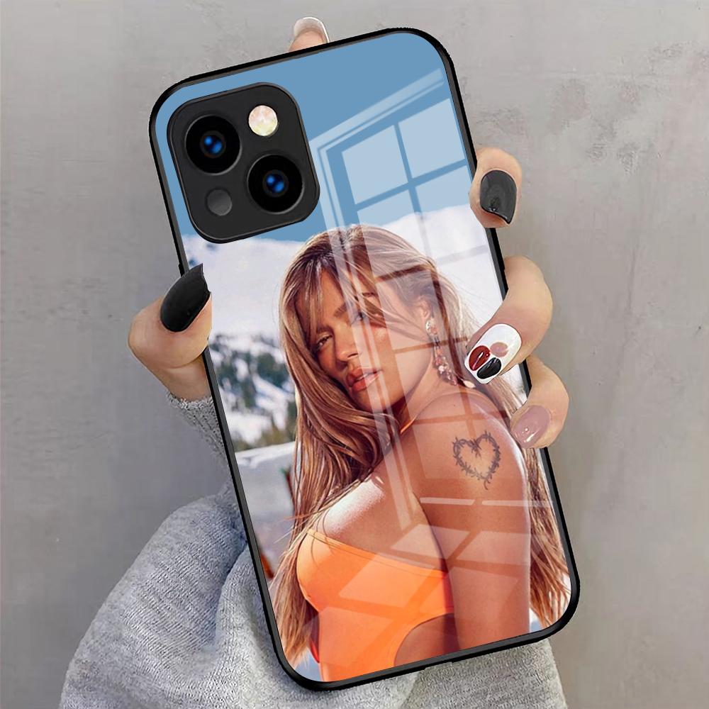 K-karol-G-Tropicoqueta Handyhülle Für IPhone 17 Pro Max 16 15 14 Pro Max 13 11 X Xs Xr 8 7Plus Glasabdeckung