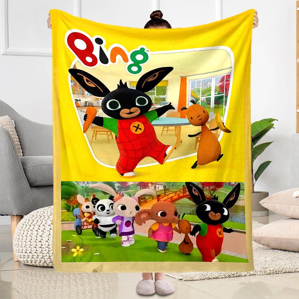 Animal Friends Adventure Blanket Soft & Cozy Suitable for Sofa Picnics Couch for All Seasons Playful Design Perfect Gift for Relatives and Friends