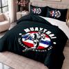 Muay Thai Gym 3Pcs Bedding Set Duvet Cover With Two Pillowcases For Bedroom Home Decoration
