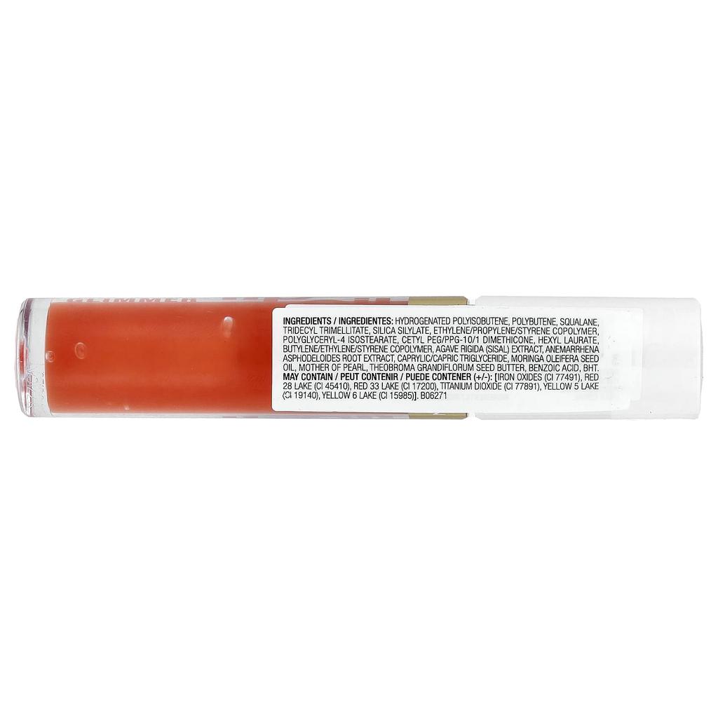 Revlon, Super Lustous Glmer™, Lip Oil, 002 Miss Coral, 3.8 ml (0.13 fl oz)