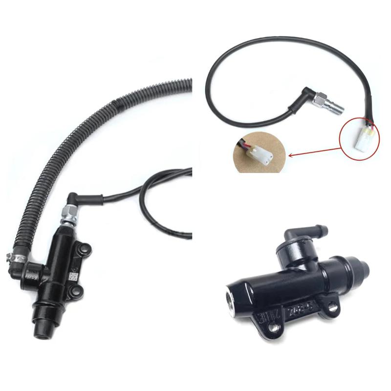 Motorcycle Oil Pump Assembly Hydraulic Rear Brake Master Cylinder Upper Pump Switch For Benelli BJ500GS-A TRK502 TRK502X
