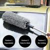 Car Exterior Duster Telescopic Auto Dirt Cleaner Car Wet And Dry Cleaning Duster Retractable Car Dust Removal Sweepers