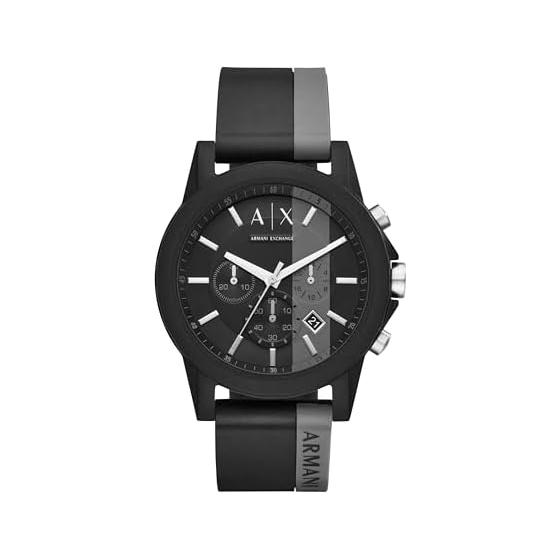 Armani Exchange Watch Men s Analog Silicone AX1331