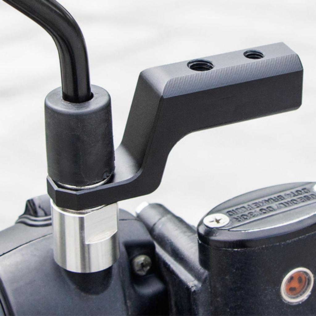 Rearview Mirror Holder Handlebar Mount Aluminum Alloy