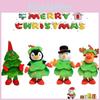 Adorable Christmas Tree Singing And Dancing Plush Doll For Gift Decoration