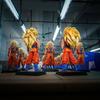 Jt Studio Super Saiyan 3 Dragon Ball Goku Figure Ssj3 Hot Toys Figure Detachable Movable Action Figure Pvc Anime Model Ornament