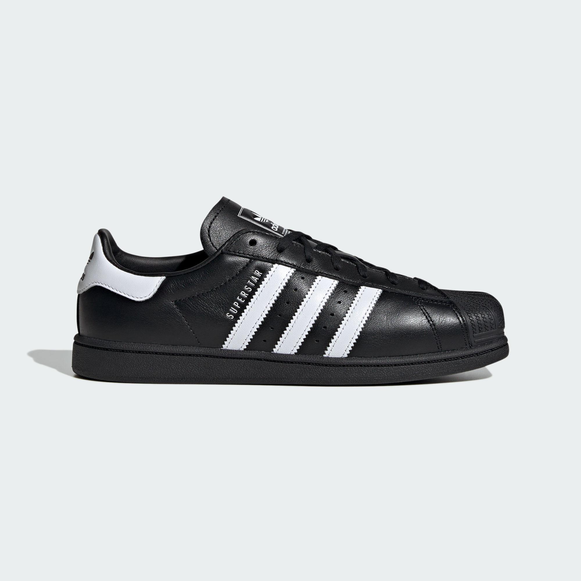 Adidas Originals SUPERSTAR Skateboard Shoes Women s Black/White 43