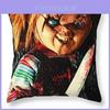 Chucky Boneco Bom Rapaz Design de Filme de Terror Capa de Almofada em Cores Vibrantes