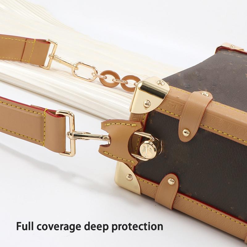 EverToner For L-side trunk Bag Leather Anti-wear Buckle Hardware Protection Wear-Resistant Bag Strap Extension Chain